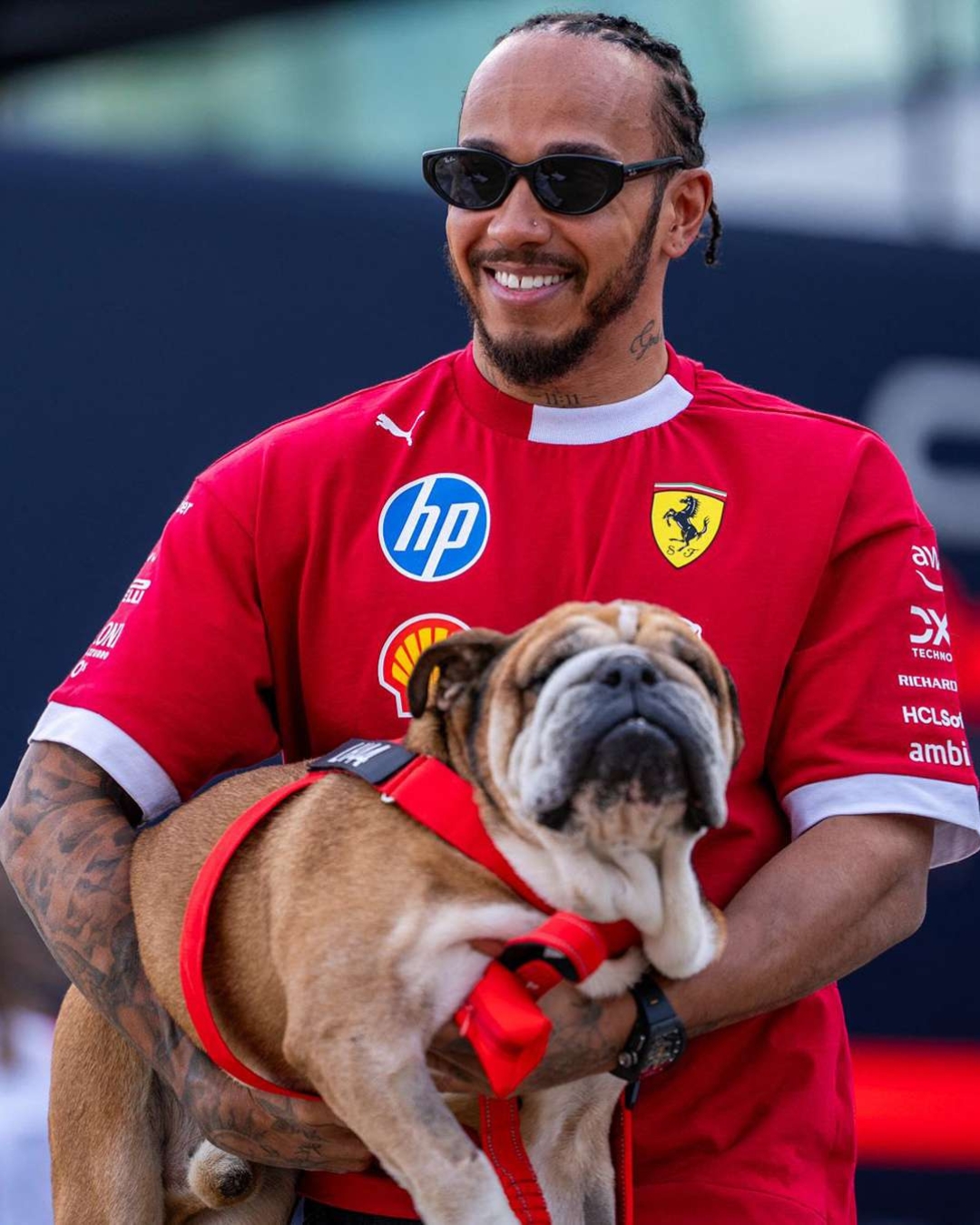 Hamilton vía Instagram