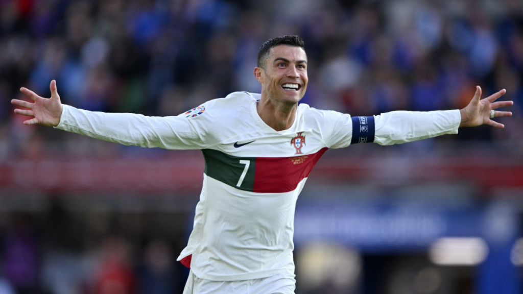 Cristiano Ronaldo con la selección de Portugal