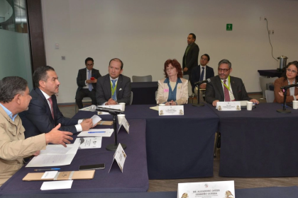 Integrantes de la ANUIES y senadore