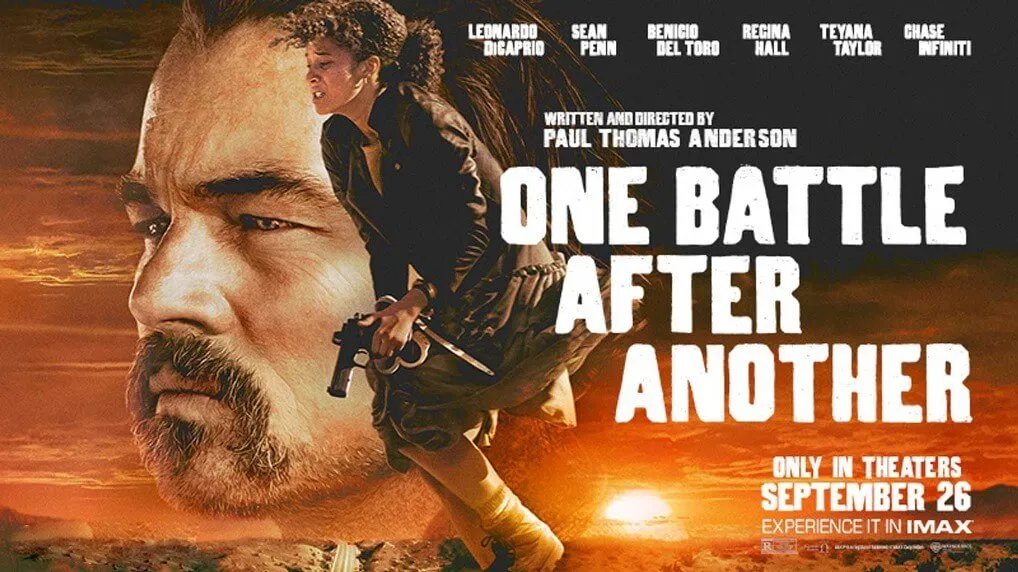 Poster oficial de Una batalla tras otra - cr´ditos: WARNER BROS