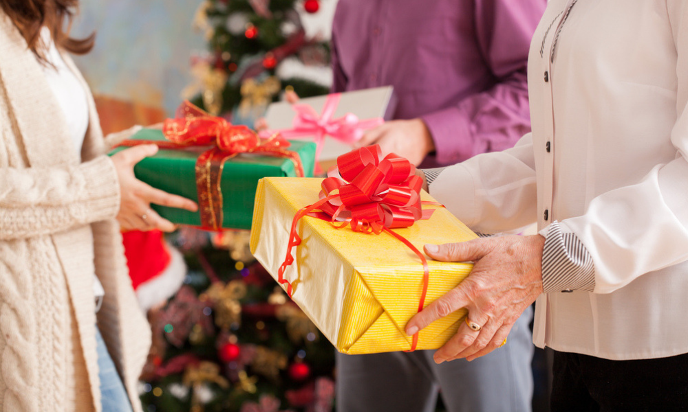 Intercambio de regalos con retos