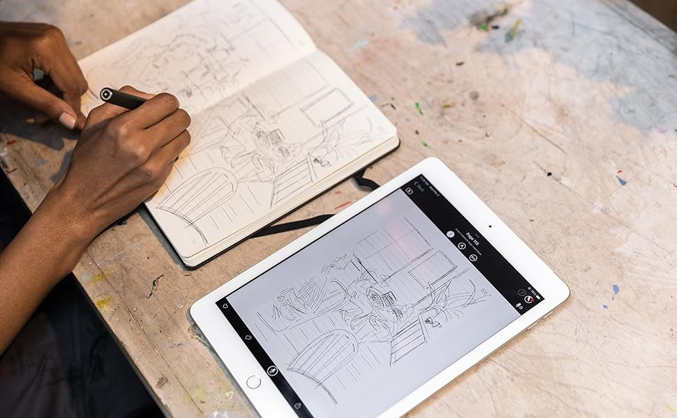 Cuadernos digitales con bolígrafo inteligente