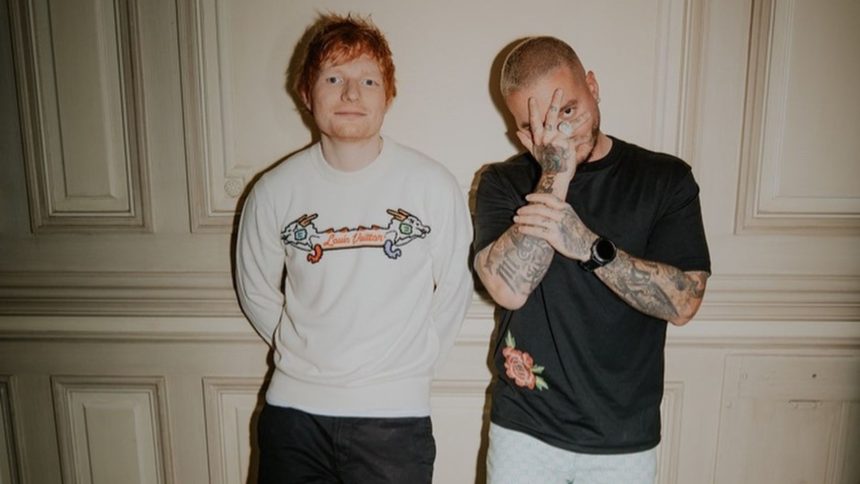 J Balvin y Ed Sheeran juntos