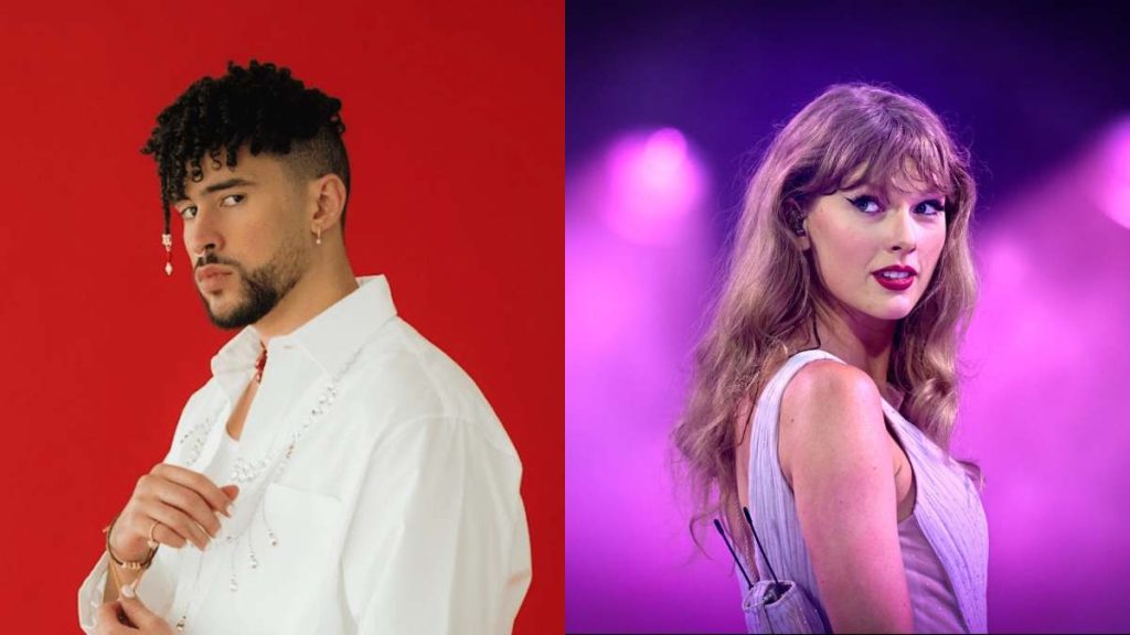 Bad Bunny y Taylor Swift Spotify 2025