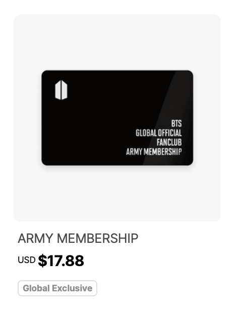 Cómo ser parte del army membership, para BTS Colombia
