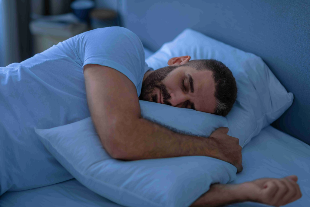Hombre durmiendo