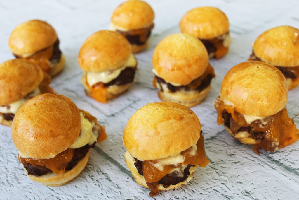 Mini Sliders de Carne