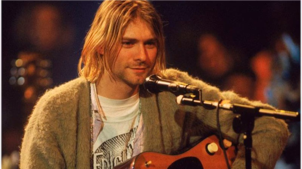 Cobain fue el líder de Nirvana. Fundada en 1987