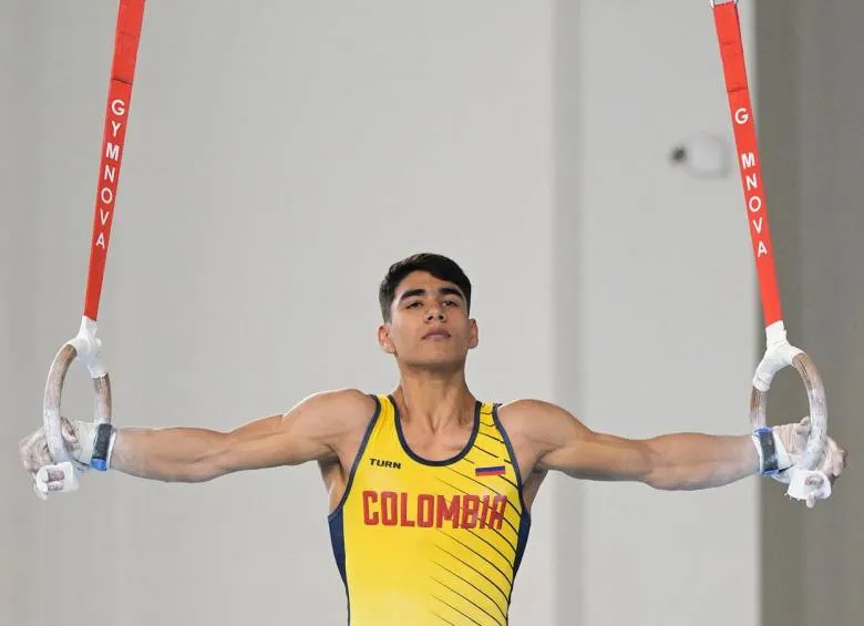 gimnasta colombiano Ángel Barajas