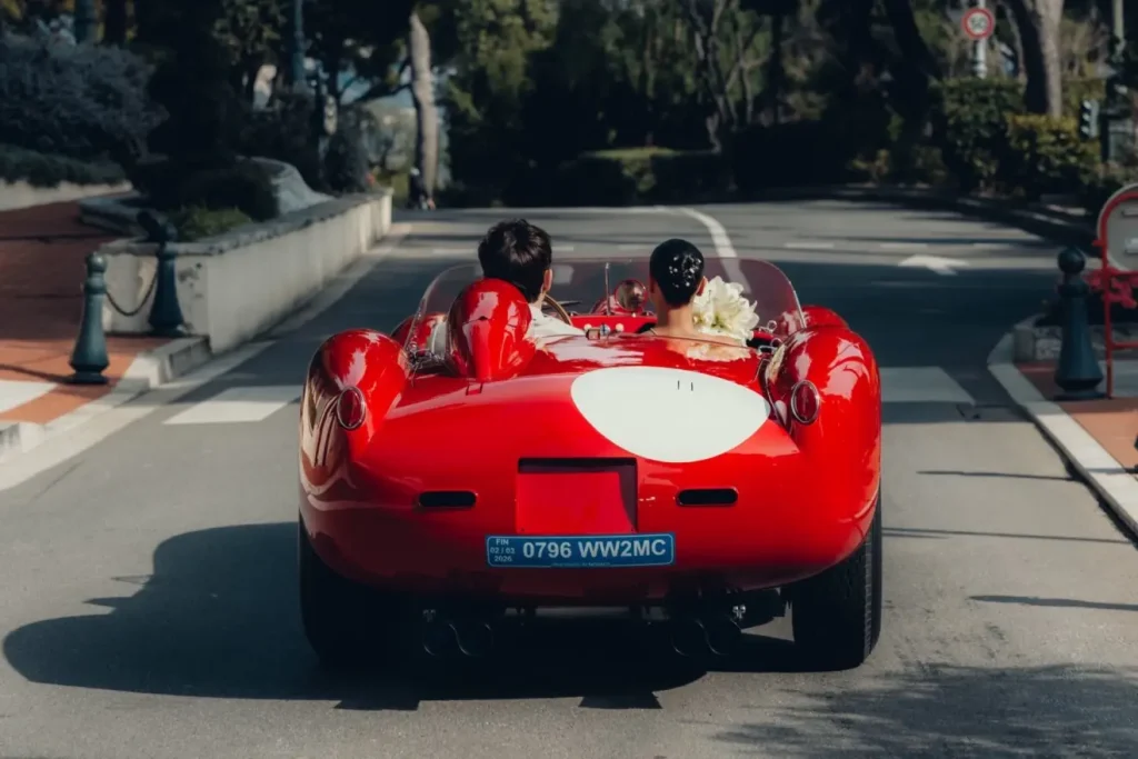 auto boda Charles Leclerc