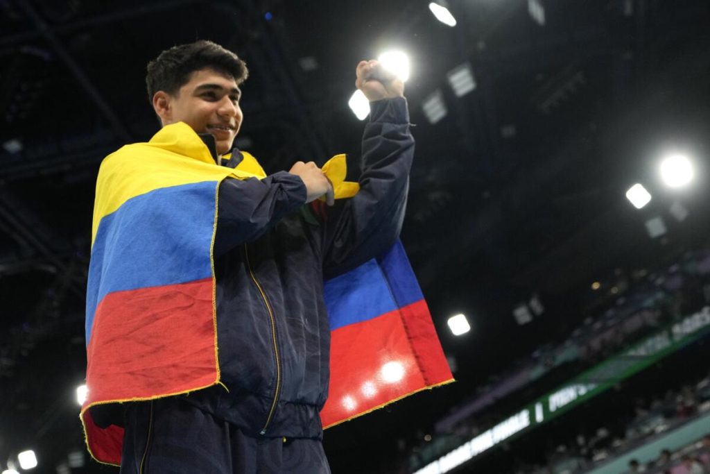 gimnasta colombiano Ángel Barajas