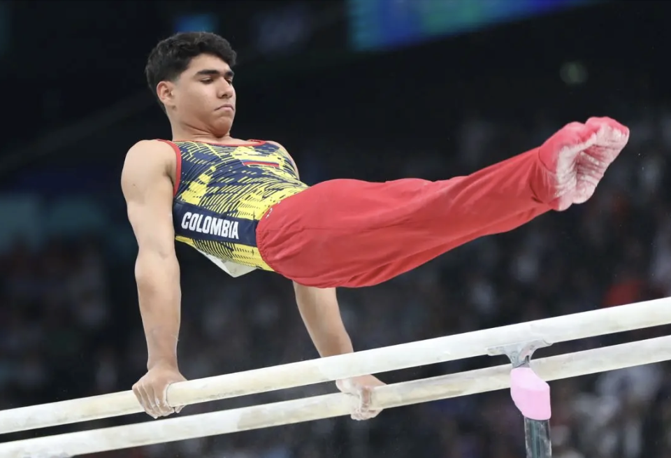 gimnasta colombiano Ángel Barajas