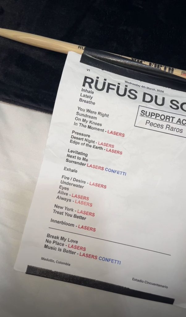 RÜFÜS DU SOL Bogotá 2026