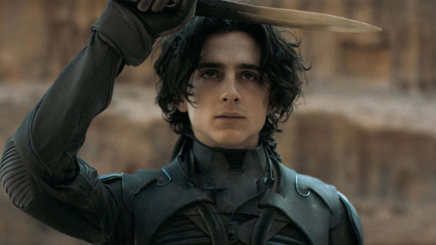 Timothée Chalamet como Paul Atreidis