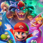 Poster oficial de Super Mario Galaxy movie - FOTO IG@supermariomovie
