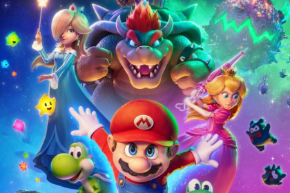 Poster oficial de Super Mario Galaxy movie - FOTO IG@supermariomovie