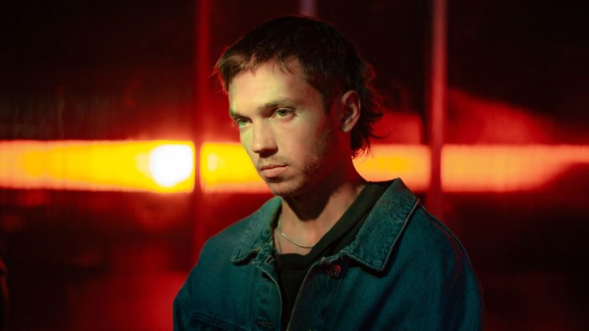 Franco Masini en el rodaje de 'Amor Animal'