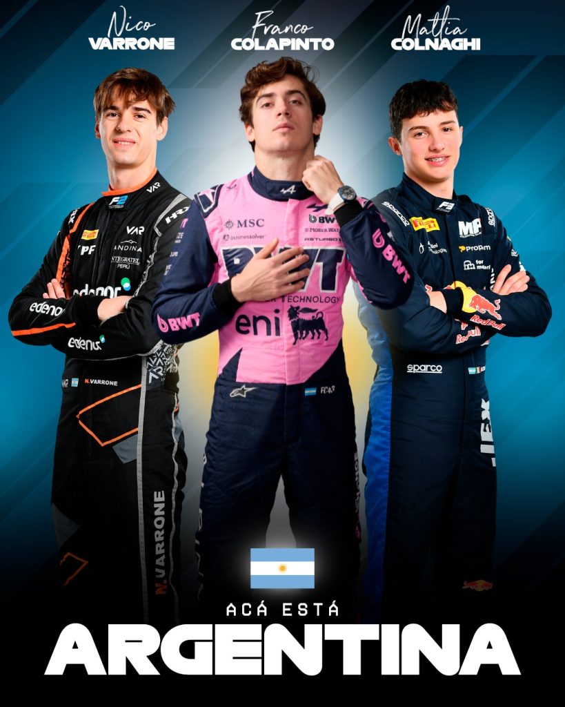 pilotos latinoamericanos F2 2026