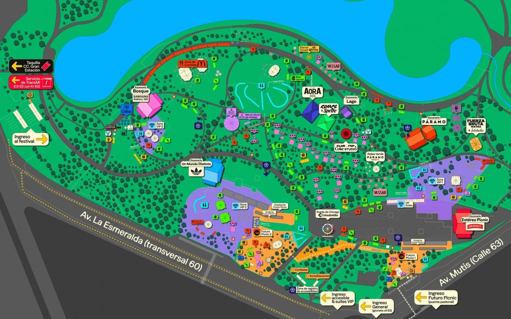Mapa Estéreo Picnic