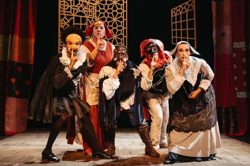 Enmudecer con hablar obra de teatro