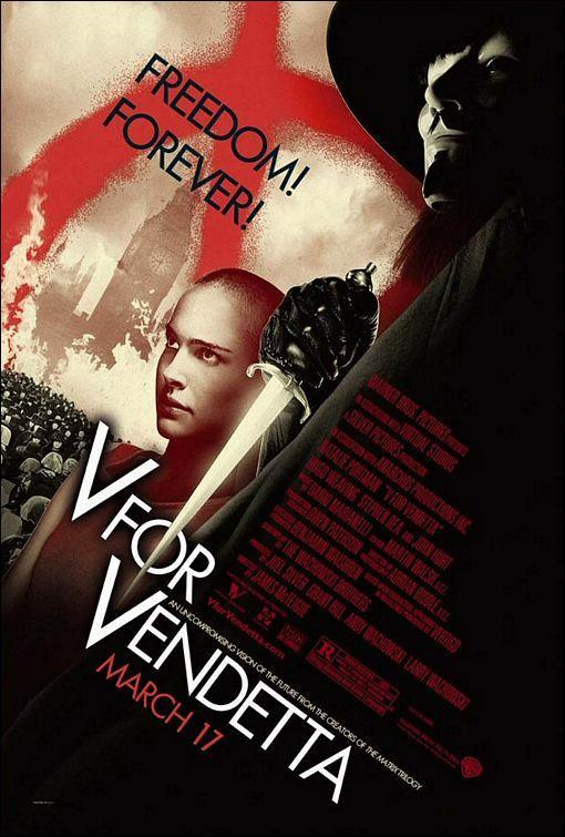 V de Vendetta – Créditos: Warner Bros. Pictures

