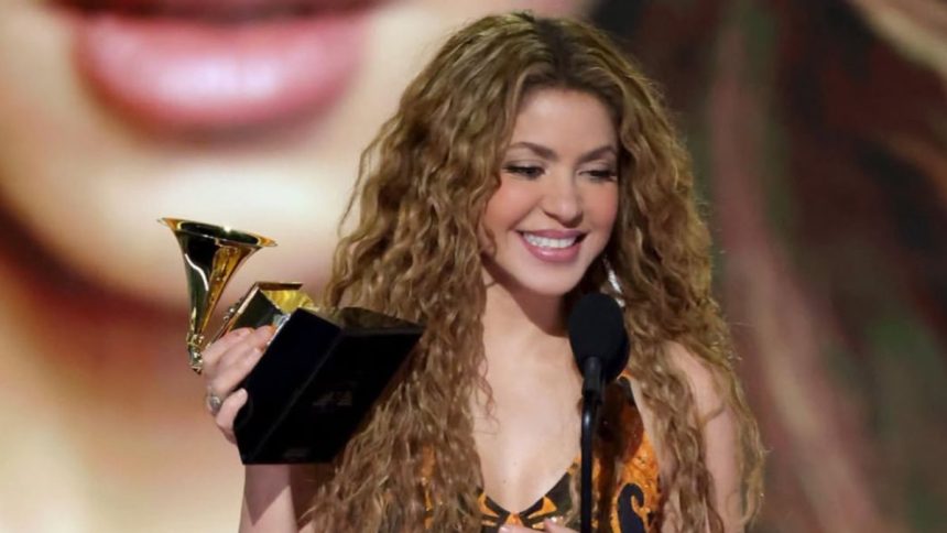Shakira en los Latin Grammy 2025