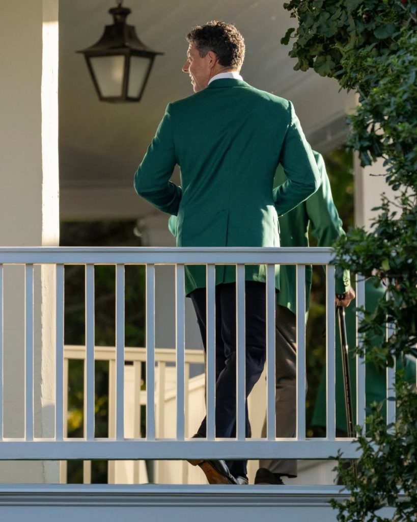 La chaqueta verde tradicional del Masters de Augusta -