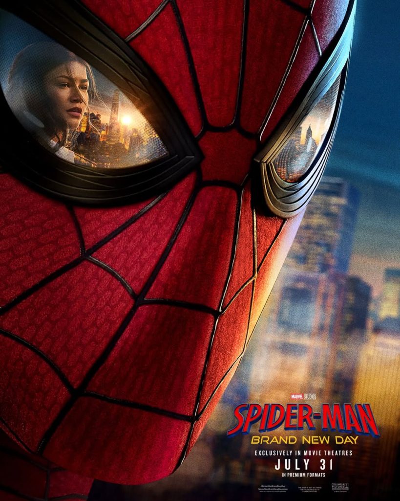 Poster oficial de Spider-Man Brand New Day