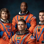 Los astronautas de la misión Artemis II