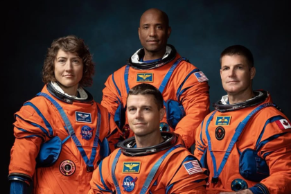 Los astronautas de la misión Artemis II