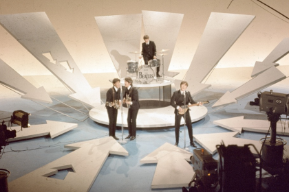 The Beatles tocando en vivo