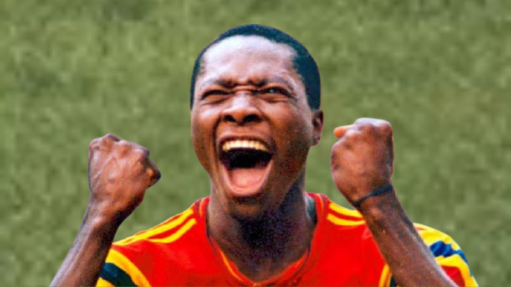 El jugador  Freddy Rincón 