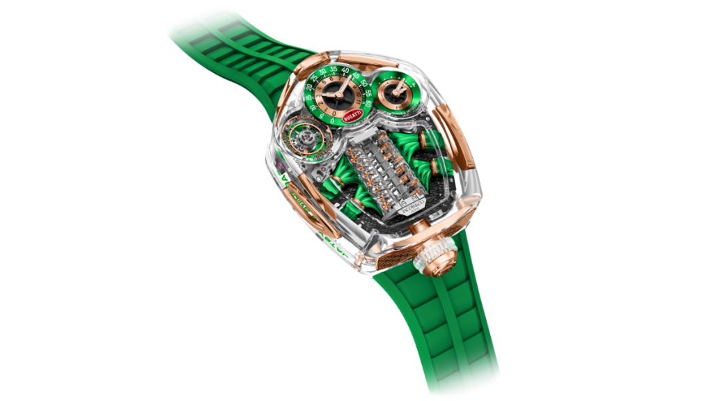 El Bugatti Tourbillon Sapphire Crystal