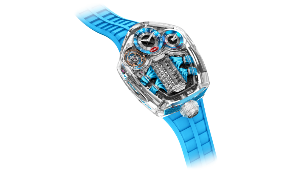 El Bugatti Tourbillon Sapphire Crystal