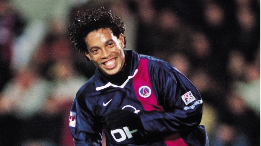 Ronaldinho en el psg