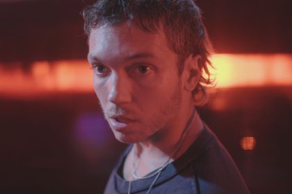 Franco Masini en el rodaje de 'Amor Animal'