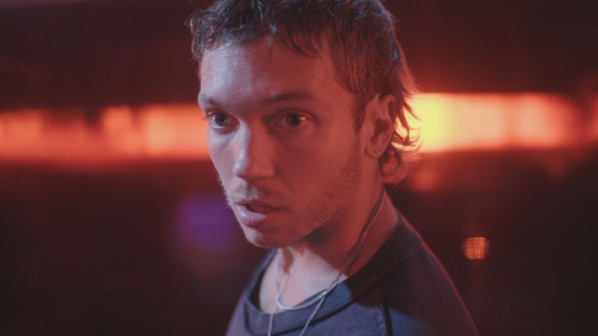 Franco Masini en el rodaje de 'Amor Animal'