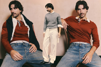 Carlos Torres looks Tommy Hilfiger