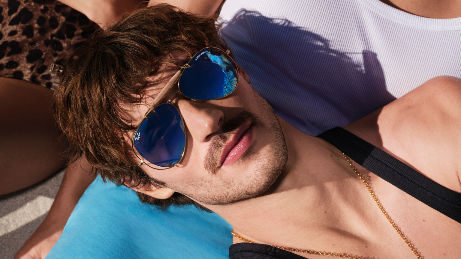 Dolce & Gabbana Ray-Ban gafas de sol azules