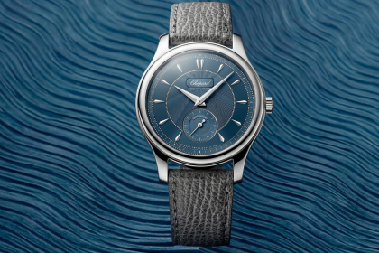 Chopard L.U.C 1860 esfera azul guilloché