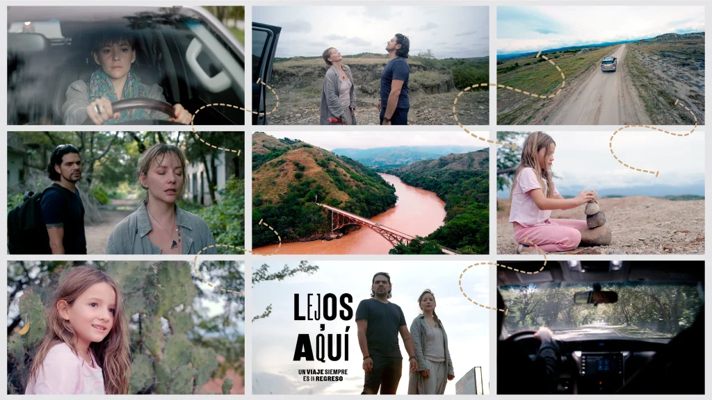 Lejos aquí película, Angélica Blandón