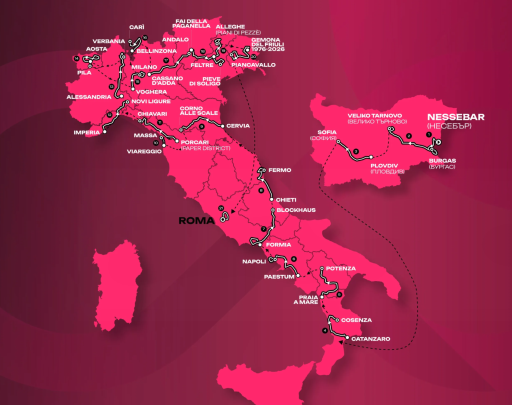 Giro de Italia 2026