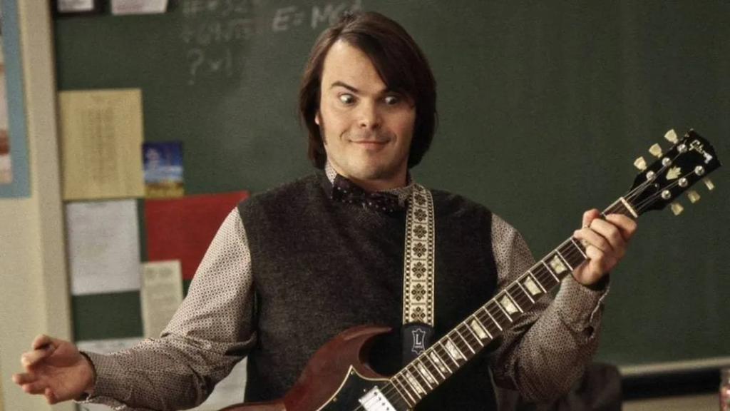 Dewey Finn en Escuela de rock