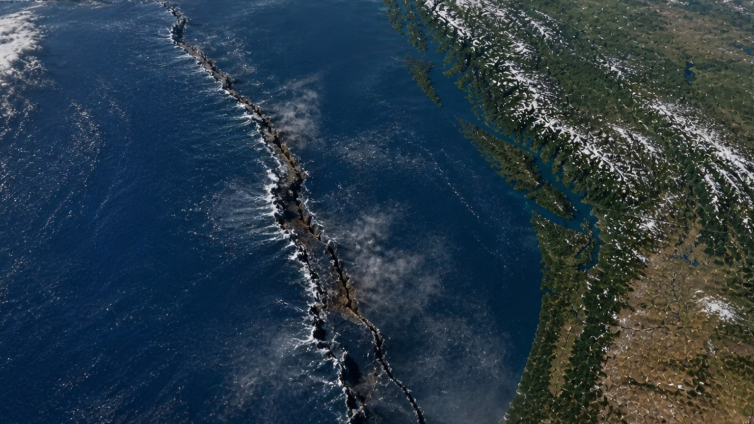 fractura oceano Pacífico