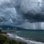 onda tropical Colombia y ropa para lluvia y calor,