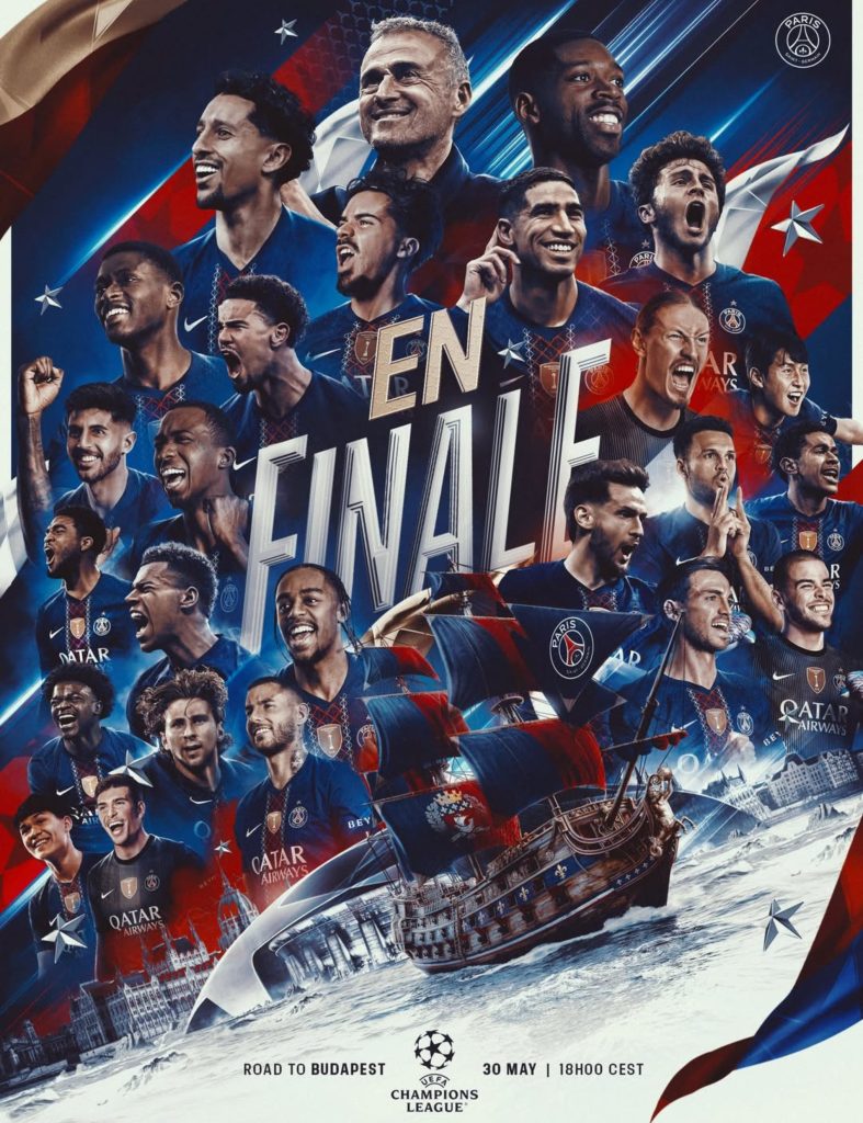 PSG el ganador del partido en la semifinal de la Champions
