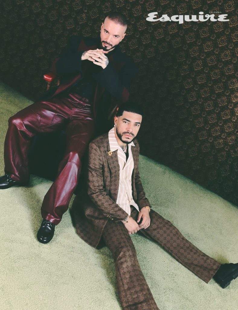 J Balvin y Ryan Castro para Esquire Colombia