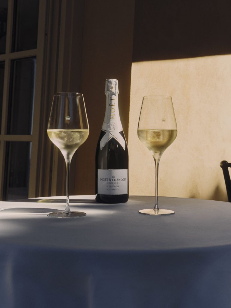 La unión entre Moët & Chandon y Pharrell Williams