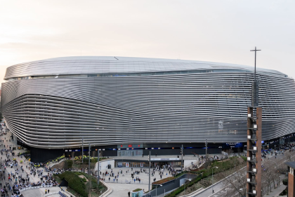 El Estadio Santiago Bernabéu