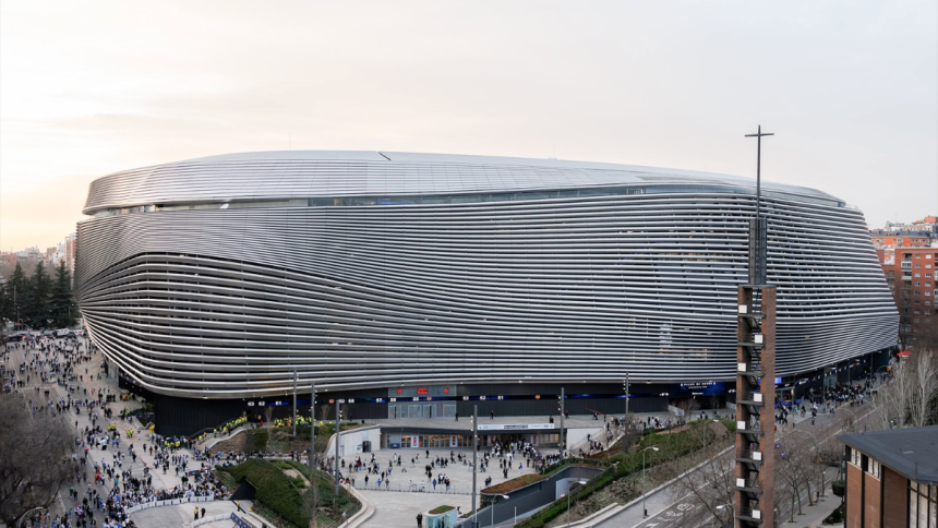 El Estadio Santiago Bernabéu